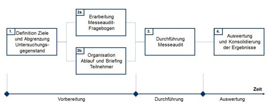 Vorgehensweise zum Messeaudit im Energiemanagement 